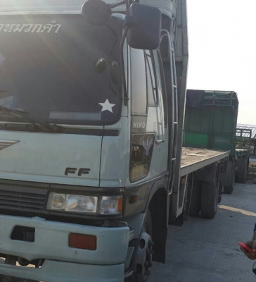 หกล้อ ฮีโน่ FF3H195 พื้นเรียบ ยาว7.20ม สภาพพร้อมใช้ สวยกริ๊ปบางเดิมทั้งคัน เล่มทะเบียนพร้อมโอน