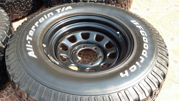 มีของมาขาย กะทะ TCPY + BF  265/75/16 ดอกเต็มๆ ราคาโดนๆ