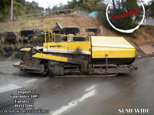 ขาย รถปูยางล้อแทรก sumitomo ยอดนิยม จำหน่าย รถ เครื่องจักร อุปกรณ์ทุกชนิด นำเข้า100\% ราคาถูก eurotec 0818176901