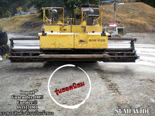 ขาย รถปูยางล้อแทรก sumitomo ยอดนิยม จำหน่าย รถ เครื่องจักร อุปกรณ์ทุกชนิด นำเข้า100\% ราคาถูก eurotec 0818176901 ขาย รถปูยางล้อแทรก sumitomo ยอดนิยม จำหน่าย รถ เครื่องจักร อุปกรณ์ทุกชนิด นำเข้า100\% ราคาถูก eurotec 0818176901
