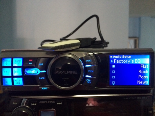 Alpine iDA-X001 24Bit USB IPOD ปรีเอ้า3ชุด คุมกล่องCD จอภาพสี ลูกเล่นเพียบ มือ2 ญี่ปุ่น Alpine iDA-X001 24Bit USB IPOD ปรีเอ้า3ชุด คุมกล่องCD จอภาพสี ลูกเล่นเพียบ มือ2 ญี่ปุ่น