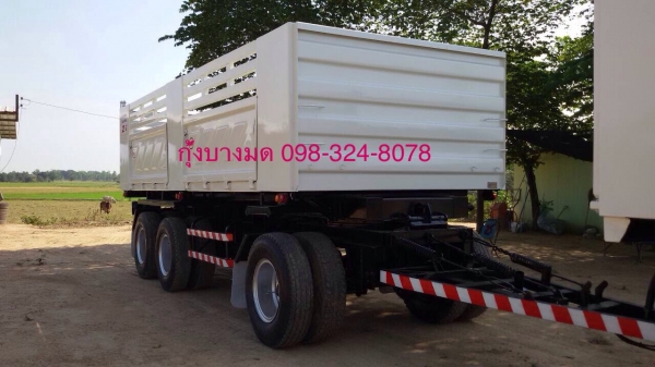 ขายรถพ่วง Hino mega เครื่อง 320 แรง ปี 49 แม่ลูกดัมพ์สามมิตร ลูก 3 เพลา ยาว 6.50 เมตร ยางดี ทะเบียนพร้อม ขายรถพ่วง Hino mega เครื่อง 320 แรง ปี 49 แม่ลูกดัมพ์สามมิตร ลูก 3 เพลา ยาว 6.50 เมตร ยางดี ทะเบียนพร้อม