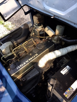 ขายรถนำเข้า Komatsu รุ่น11 ขนาด2ตัน เครื่องยนต์ดีเซล เกียร์ธรรมดา ยก3เมตร