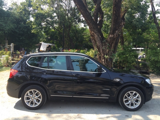 ท็อปสุด BMW X3 Highline NAVI ปี 2012 รถมือเดียวป้ายแดง BSI ถึงปี 17 อุปกรณ์ครบเอกสารพร้อมโอน