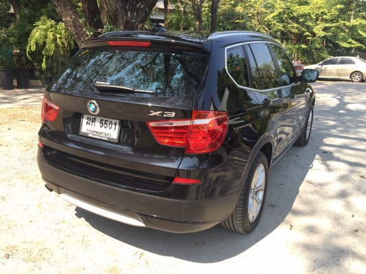 ท็อปสุด BMW X3 Highline NAVI ปี 2012 รถมือเดียวป้ายแดง BSI ถึงปี 17 อุปกรณ์ครบเอกสารพร้อมโอน