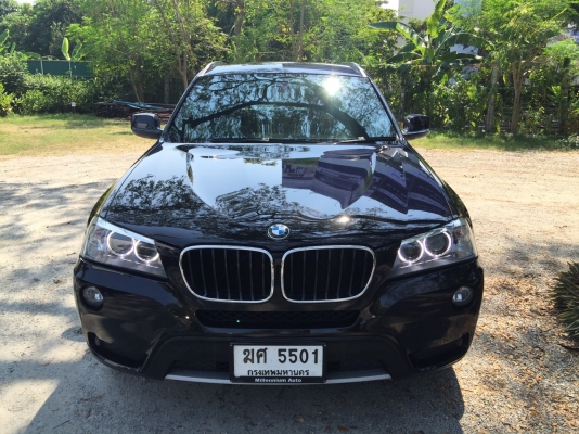 ท็อปสุด BMW X3 Highline NAVI ปี 2012 รถมือเดียวป้ายแดง BSI ถึงปี 17 อุปกรณ์ครบเอกสารพร้อมโอน