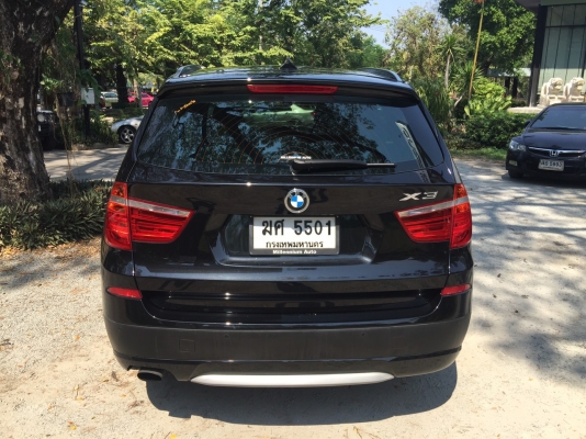 ท็อปสุด BMW X3 Highline NAVI ปี 2012 รถมือเดียวป้ายแดง BSI ถึงปี 17 อุปกรณ์ครบเอกสารพร้อมโอน