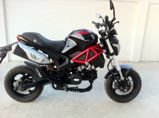 GPX DEMON 125 รถ 3 เดือน สภาพป้ายแเดง วิ่งน้อยมาก