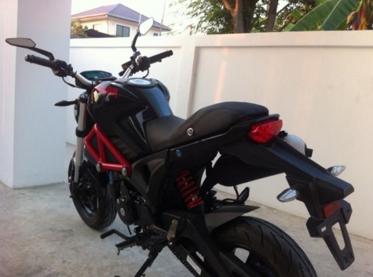 GPX DEMON 125 รถ 3 เดือน สภาพป้ายแเดง วิ่งน้อยมาก