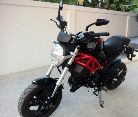 GPX DEMON 125 รถ 3 เดือน สภาพป้ายแเดง วิ่งน้อยมาก