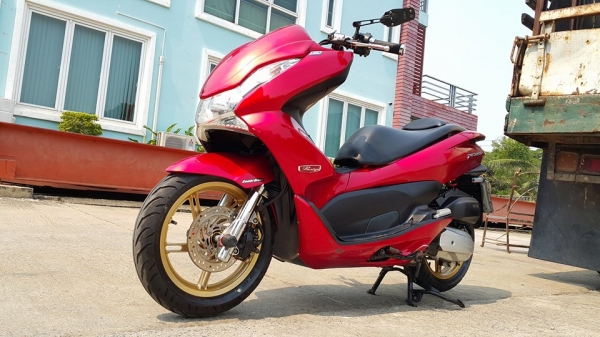 Pcx150 2013 วิ่งน้อย แต่งจัดเต็ม ราคาไม่แพง คุยราคาได้ครับ