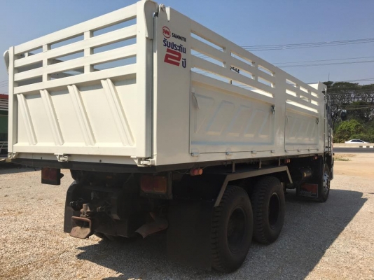 ขายรถสิบล้อ HIno 320 ปี47ดั้มสามมิตร ยางเต็ม10เส้น มีระบลากพ่วงรถสวยพร้อมใช้งาน