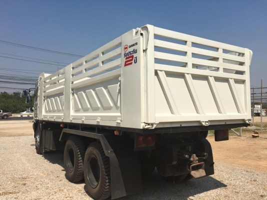 ขายรถสิบล้อ HIno 320 ปี47ดั้มสามมิตร ยางเต็ม10เส้น มีระบลากพ่วงรถสวยพร้อมใช้งาน