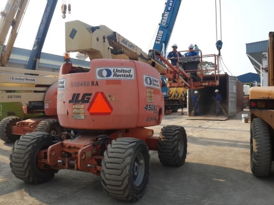 เก่านอก รถกระเช้า450J