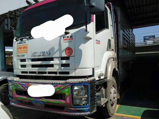 ขายรถสิบล้อ ISUZU DECA FXZ360แรง ปี55 พ่วงแม่ลูก ราคาขาย 2,750,000  สนใจ 0932795977 คุณสุชาติ จัดไฟแนนซ์ได้ 2,100,000-2,300,000 ขึ้นอยู่ที่เคดิต รายละเอียดรถ ปีรถจดทะเบียน 2555 เลขแซสซีส์ FXZ77QDF1H เลขเครื่อง 6UZ14 360แรงม้า เกียร์ ZF ดัมพ์เหล็กอู่ เสรีช
