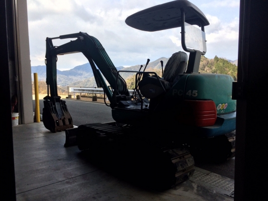 KOMATSU PC45-1 4947hr 1991yr รถเก่าญี่ปุ่นไม่เคยใช้งานในไทยครับ