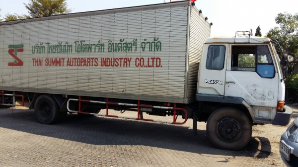หกล้อ มิซู FK445M 6D15 175ปี40 ตู้แห้ง ยาว7.20ม สภาพพร้อมใช้ ทะเบียนพร้อมโอน