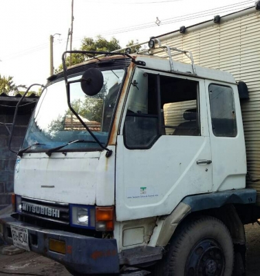 หกล้อ มิซู FK445M 6D15 175ปี40 ตู้แห้ง ยาว7.20ม สภาพพร้อมใช้ ทะเบียนพร้อมโอน