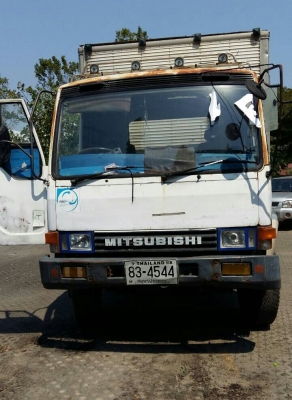 หกล้อ มิซู FK445M 6D15 175ปี40 ตู้แห้ง ยาว7.20ม สภาพพร้อมใช้ ทะเบียนพร้อมโอน