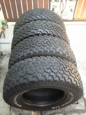 BF All USA. 265/70/16 ปลายปี10 สภาพสวยๆ 1ชุด
