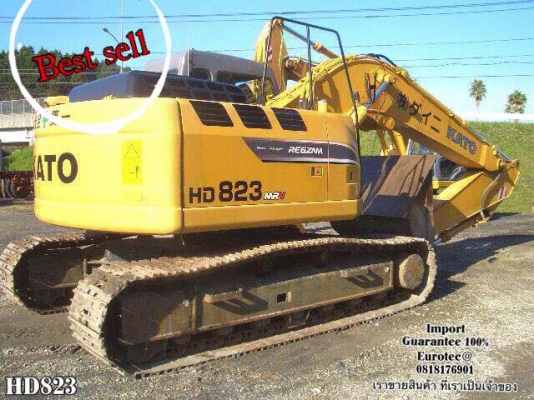 ขาย รถขุดKATO HD823 จำหน่าย รถ เครื่องจักร อุปกรณ์ทุกชนิด นำเข้า100\% ราคาถูก eurotec 0818176901