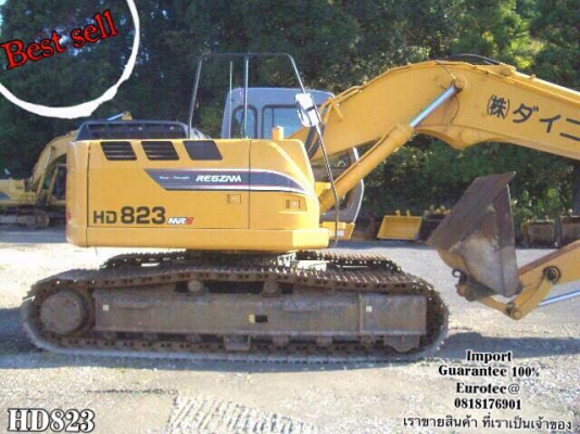ขาย รถขุดKATO HD823 จำหน่าย รถ เครื่องจักร อุปกรณ์ทุกชนิด นำเข้า100\% ราคาถูก eurotec 0818176901