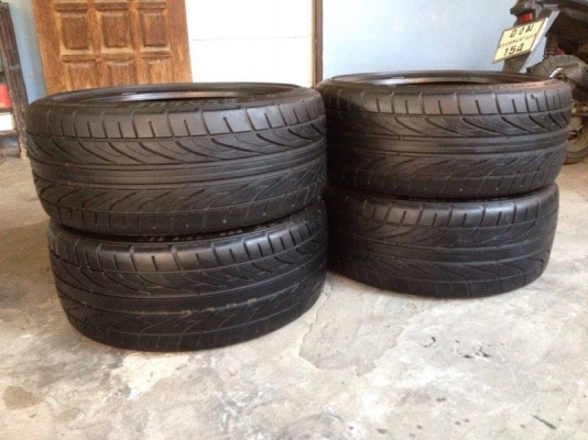 ขายยาง dunlop DZ101 japan 225 40 18 ปี12 1ชุด4เส้น  ไม่บวมไม่ปะไม่มีแตกลายงา ดอกเต็ม1คู่ กินขอบ1คู่  ราคา3800บาท เอาไปใส่เล่นๆ รับประกันยางทุกเส้นยินดีคืนเงิน โทร0924462525โส กทม