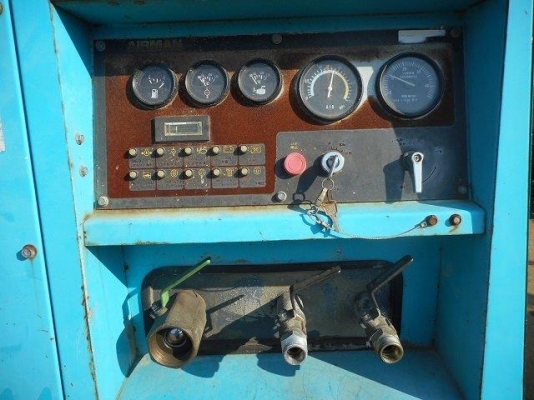 เครื่องปั๊มลม Airman PDSG750S (High Pressure : 13บาร์ / 750cfm) นำเข้าจากญี่ปุ่น สนใจโทร. 080-6565422 (หนิง)