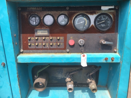 เครื่องปั๊มลม Airman PDSG750S (High Pressure : 13บาร์ / 750cfm) นำเข้าจากญี่ปุ่น สนใจโทร. 080-6565422 (หนิง)