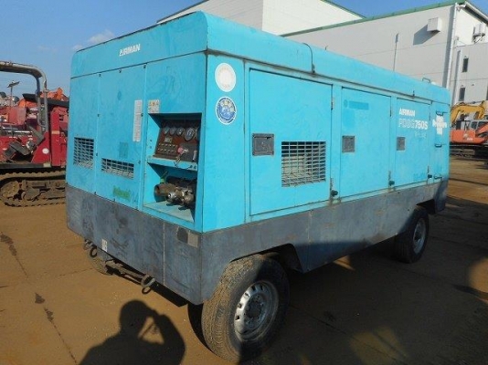 เครื่องปั๊มลม Airman PDSG750S (High Pressure : 13บาร์ / 750cfm) นำเข้าจากญี่ปุ่น สนใจโทร. 080-6565422 (หนิง)