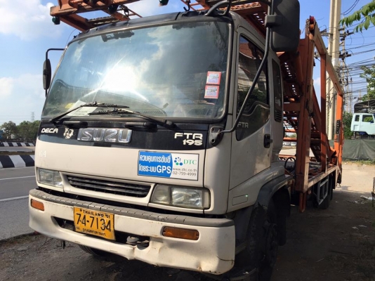 isuzu deca ftr 195แรง 6hh1 7.2เมตร รถสวยพร้อมใช้ 086-6642-442