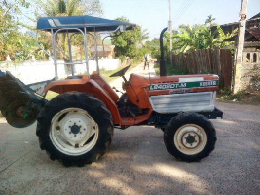 รถไถคูโบต้า L 2402 DT 24แรงสองเพลาราคาถูกสภาพพร้อมใช้งาน