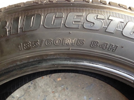 ยาง Bridgstone 185-60-15 ปี 14 ครบชุด 4 เส้น 3500 สภาพสวยๆดอกยางนิ่มๆไม่มีปะไม่บวมเอาไปวิ่งกันยาวๆราคาเบาๆค่ะ ยาง Bridgstone 185-60-15 ปี 14 ครบชุด 4 เส้น 3500 สภาพสวยๆดอกยางนิ่มๆไม่มีปะไม่บวมเอาไปวิ่งกันยาวๆราคาเบาๆค่ะ