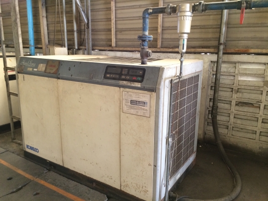 ปั้มลม kobelco 100 hp พร้อมใช้