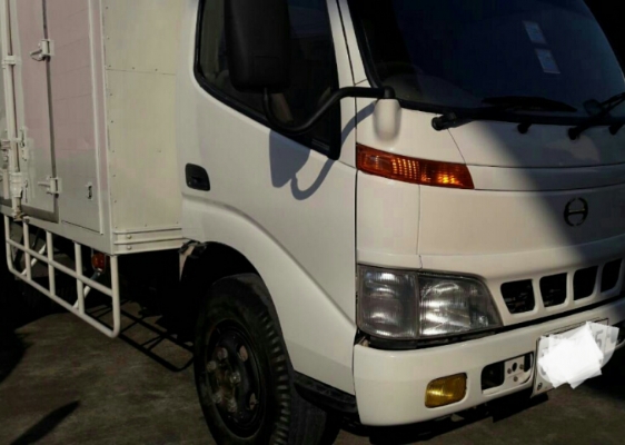 หกล้อ ฮีโน่ DUTRO136ปี49 บรรทุกตู้แห้ง ยาว4.30ม สภาพดีสวยๆพร้อมใช้ ทะเบียนพร้อมโอน ขายราคา 395,000บ ครับท่าน