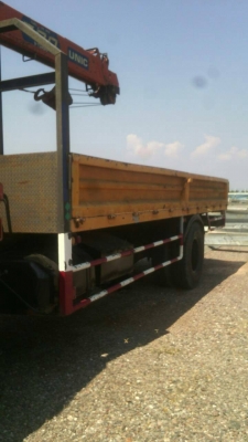 ขายรถบรรทุกเครน 6 ล้อ ยาว 7.5 เมตร สวยมาก พร้อมใช้งาน