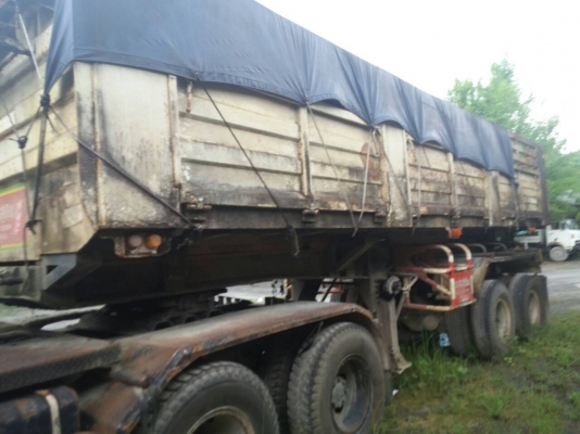 ขายรถบรรทุก 18 ล้อหัวลากหางเซมิดัมพ์ NISSAN CW431M 290 แรงม้าหางเซมิดัมพ์อู่ส.สุชัย 2 เพลา ราคา 850000