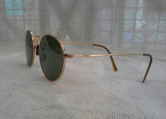 แว่นตาเยอรมันวินเทจทรงหยดน้ำ โมเดล Round Metal John Lennon