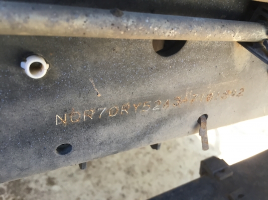 NQR70RY52A. ยาว5.5มเครื่อง150