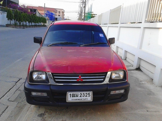 ขาย MITSUBISHI STRADA ปี1997  ไม่เวอร์ เครื่องดี ช่วงล่างดี เเชสซีสวย เเอร์เย็น พร้อมใช้ งานคับ 087-6835269 เล่มพร้อม ขายสดคับ