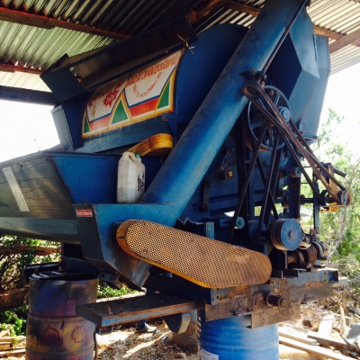 เครื่องนวดข้าว เกษตรพัฒนา 6 ฟุต 3 ตู้พัดลมซื้อมาใหม่ใช้งานน้อย