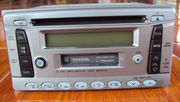 ขายวิทยุ-เทป-ซีดี ติดรถยนต์ TOYOTA