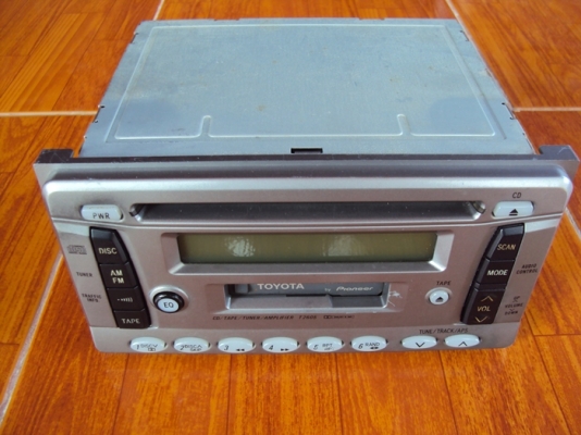 ขายวิทยุ-เทป-ซีดี ติดรถยนต์ TOYOTA