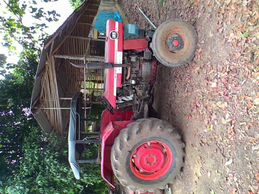 ขายรถไถแมสซี่185เพลาเหลี่ยมผาน7