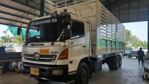 (ขายเฉพาะหัวคัซซี)10ล้อเพลาเดียวยาว7.50ม HINO 500-260แรงม้าปี53 (ขายเฉพาะหัวคัซซี)10ล้อเพลาเดียวยาว7.50ม HINO 500-260แรงม้าปี53