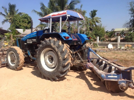 ขายรถไถ new holland ts90 สวยๆพร้อมใช้ 081-6000084