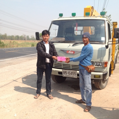 ขอบคุณเสือ ทีมงาน มาก ๆ ขอบคุณลูกค้าสุโขทัย 117  HP WO4D เครน TADANO 2.9Ton