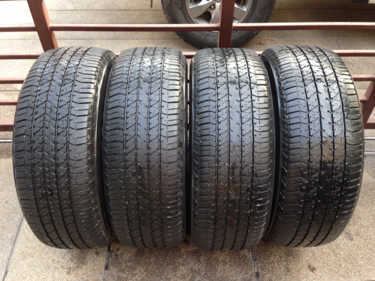 ยาง Bridgestone 255 60 18 ดอกเต็ม ไม่มีปะ ราคาไม่แพง