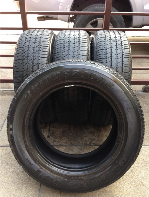 ยาง Bridgestone 255 60 18 ดอกเต็ม ไม่มีปะ ราคาไม่แพง