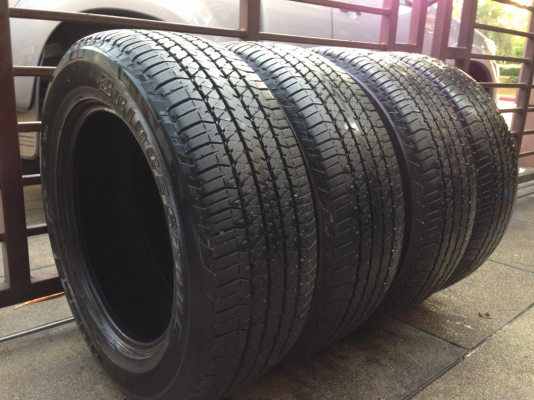 ยาง Bridgestone 255 60 18 ดอกเต็ม ไม่มีปะ ราคาไม่แพง